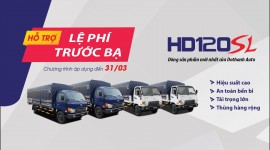 Khuyến mãi lệ phí trước bạ xe Hyundai HD120SL